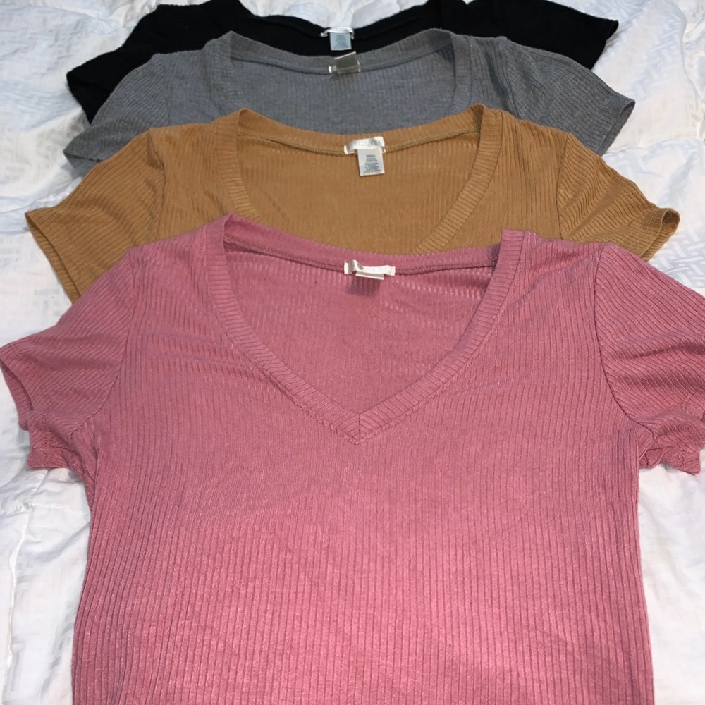 BOZZOLO V-NECK SHIRT 💞
